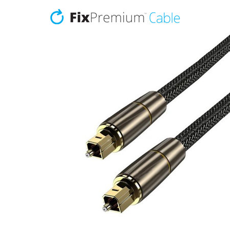 FixPremium - Audio Optical Cable (1m), gold