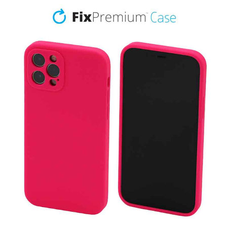 FixPremium - Silicone Case for iPhone 12 Pro, pink