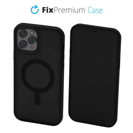 FixPremium - Case Clear withMagSafe for iPhone 13 Pro, frost black