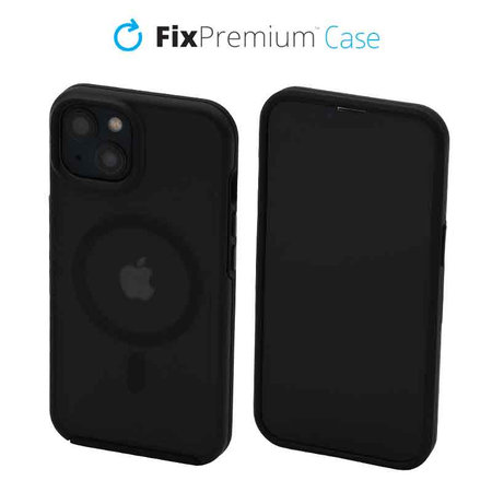 FixPremium - Case Clear withMagSafe for iPhone 14, frost black