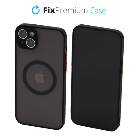 FixPremium - Case Matte with MagSafe for iPhone 13 mini, black