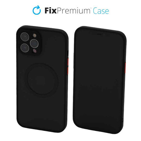 FixPremium - Case Matte with MagSafe for iPhone 13 Pro, black