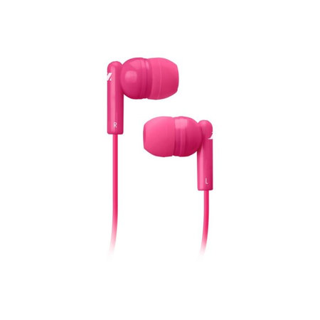 Music Hero - Stereo Earphones Tune, Jack 3.5mm, pink