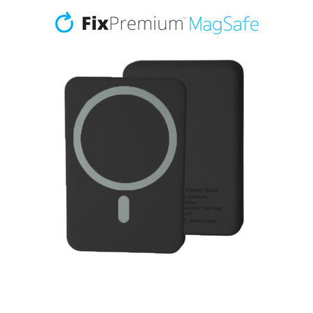 FixPremium - MagSafe PowerBank 10 000mAh, black