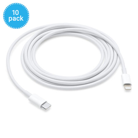 Apple - Lightning / USB-C Cable (2m) - MKQ42ZM/A (bulk) (10 Pack)