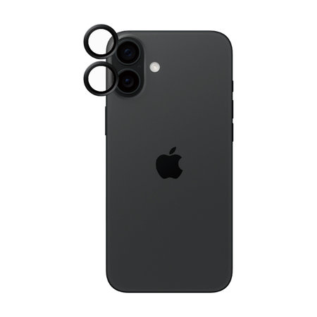 PanzerGlass - Camera Lens Protector Hoops Ceramic for iPhone 16 and 16 Plus, black