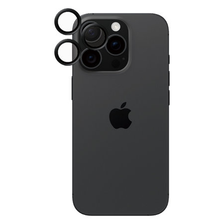 PanzerGlass - Camera Lens Protector Hoops Ceramic for iPhone 16 Pro and 16 Pro Max, black