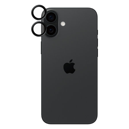 PanzerGlass - Camera Lens Protector Hoops for iPhone 16 and 16 Plus, black