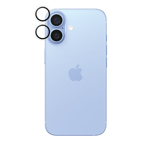 PanzerGlass - Camera Lens Protector Hoops for iPhone 16 and 16 Plus, transparent