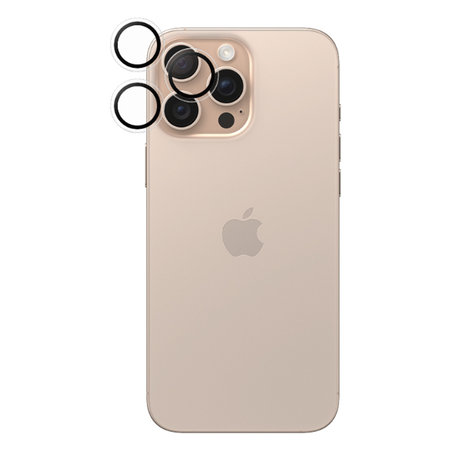 PanzerGlass - Camera Lens Protector Hoops for iPhone 16 Pro and 16 Pro Max, transparent