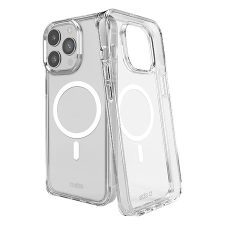 SBS - Case Light Mag with MagSafe for iPhone 16 Pro, transparent