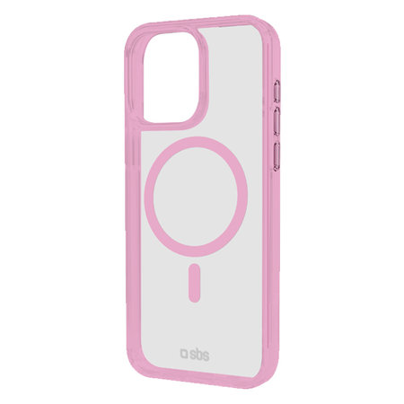 SBS - Case Mag Frame with MagSafe for iPhone 16 Pro, pink