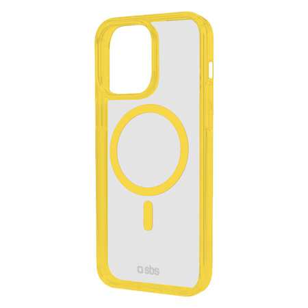 SBS - Case Mag Frame with MagSafe for iPhone 16 Pro Max, yellow