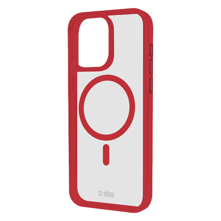 SBS - Case Mag Frame with MagSafe for iPhone 16 Pro Max, red