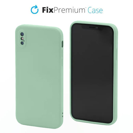 FixPremium - Silicone Case for iPhone X & XS, green