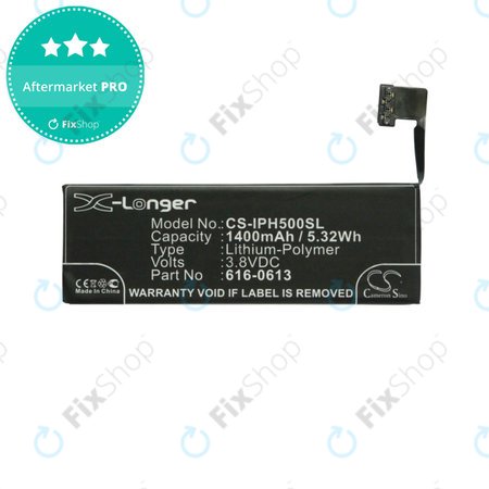 Apple iPhone 5 - Battery 616-0613 1450mAh HQ