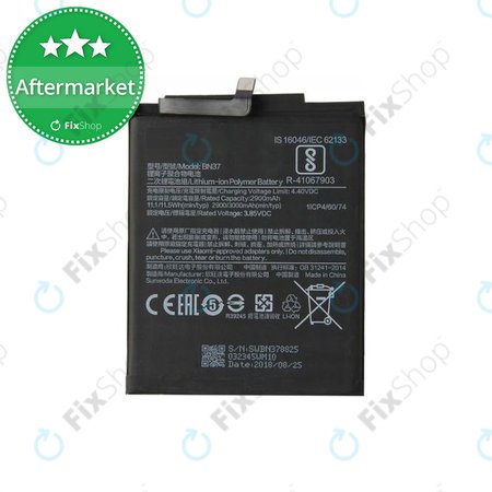 Xiaomi Redmi 6, Redmi 6A - Battery BN37 3000mAh