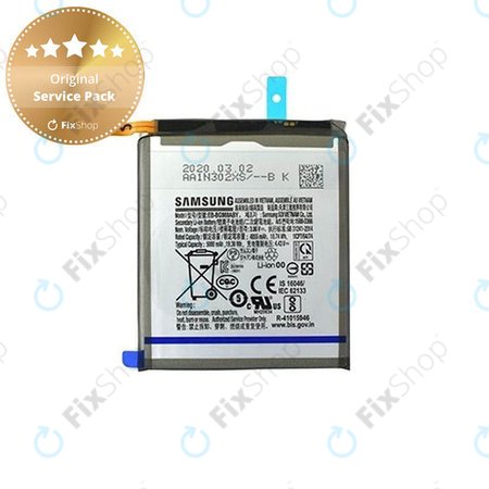 Samsung Galaxy S20 Ultra G988F - Battery EB-BG988ABY 5000mAh - GH82-22272A Genuine Service Pack