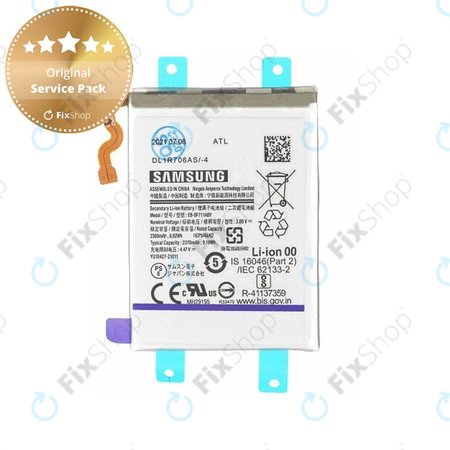 Samsung Galaxy Z Flip 3 F711B - Battery EB-BF711ABY 2370mAh - GH82-26270A, GH82-26255A Genuine Service Pack