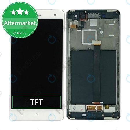 Xiaomi Mi 4 - LCD Display + Touch Screen + Frame (White) TFT