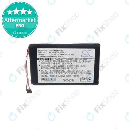 Garmin Edge 800, 810 - Battery KE37BE49D0DX3 1000mAh HQ