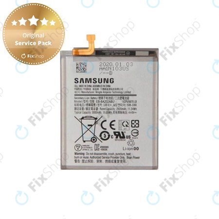 Samsung Galaxy A20e A202F - Battery EB-BA202ABU 3000mAh - GH82-20188A Genuine Service Pack