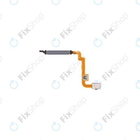 Xiaomi Poco M5s - Fingerprint Sensor + Flex Cable (Gray) - 49010000465F Genuine Service Pack