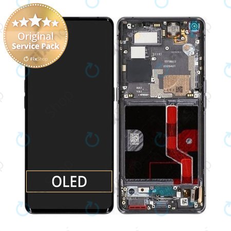 Oppo Find X2 Pro - LCD Display + Touch Screen + Frame (Lamborgini Edition) - 4903836 Genuine Service Pack