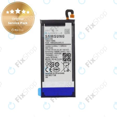 Samsung Galaxy A5 A520F (2017), J5 J530F (2017) - Battery BA520ABE 3000mAh - GH43-04680A Genuine Service Pack