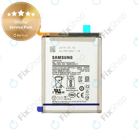 Samsung Galaxy M21 M215F, M30s M307F - Battery EB-BM207ABY 6000mAh - GH82-21263A Genuine Service Pack