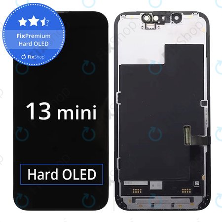 Apple iPhone 13 Mini - LCD Display + Touch Screen + Frame Hard OLED FixPremium