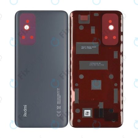 Xiaomi Redmi Note 11S 2201117SG 2201117SI - Battery Cover (Graphite Gray) - 55050001TX9T Genuine Service Pack