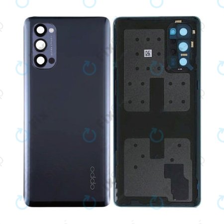 Oppo Reno 4 Pro - Battery Cover (Space Black) - 4904741 Genuine Service Pack