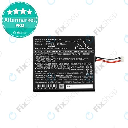 Nintendo Switch - Battery HAC-003 3600mAh HQ