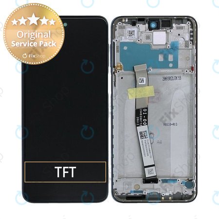 Xiaomi Redmi Note 9S - LCD Display + Touch Screen + Frame (Interstellar Grey) - 560004J6A100 Genuine Service Pack