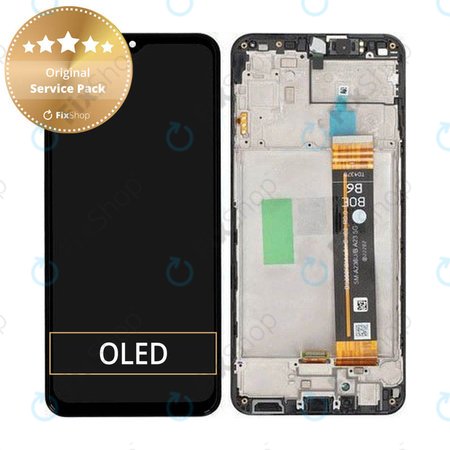 Samsung Galaxy A23 A236B - LCD Display + Touch Screen + Frame - GH82-29734A, GH82-29735A Genuine Service Pack