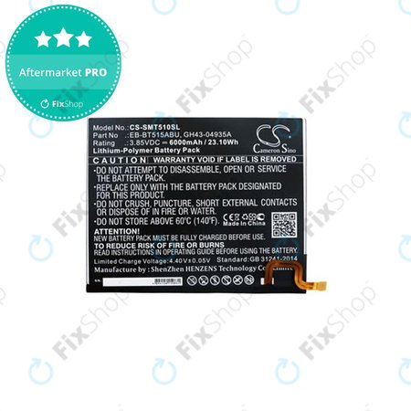 Samsung Galaxy Tab A 10.1 2019 - Battery EB-BT515ABU 6000mAh HQ