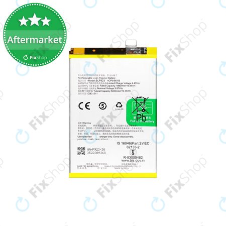 Oppo A78 - Battery BLP923 5000mAh