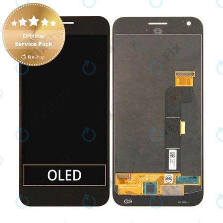 Google Pixel XL G-2PW2200 - LCD Display + Touch Screen (Quite Black) - 83H90205-00 Genuine Service Pack