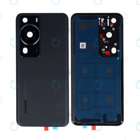 Huawei P60 Pro - Battery Cover (Black) - 02355NKJ Genuine Service Pack