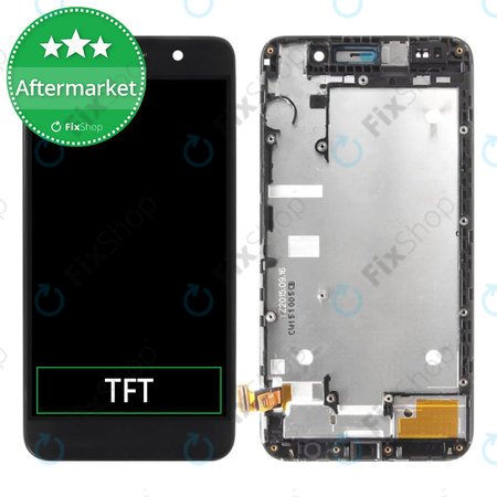 Huawei Y6 - LCD Display + Touch Screen + Frame (Black) TFT