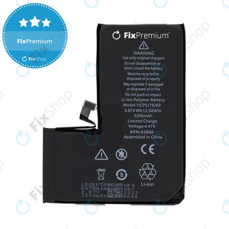 Apple iPhone 14 Pro - Battery A2866 3200mAh FixPremium