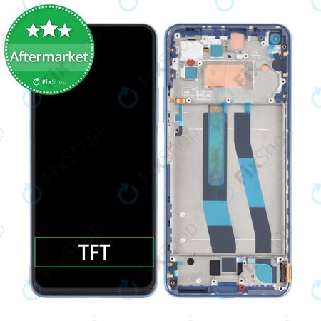 Xiaomi Mi 11 Lite 4G M2101K9AG - LCD Display + Touch Screen + Frame (Bubblegum Blue) TFT