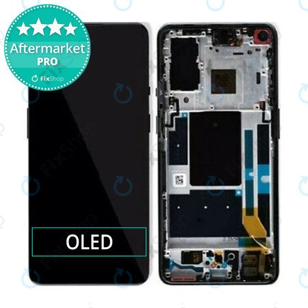 OnePlus 9 - LCD Display + Touch Screen + Frame (Astral Black) OLED