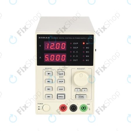 Korad KA3005D - Regulated DC Power Supply (0-30V, 0-5A)