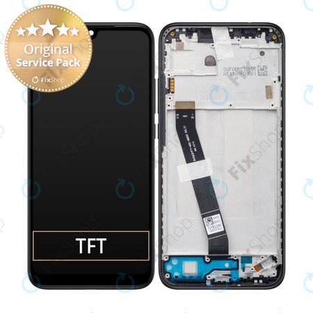 Xiaomi Redmi 7 M1810F6LG M1810F6LH - LCD Display + Touch Screen + Frame (Eclipse Black) - 560610115033, 560610096033 Genuine Service Pack