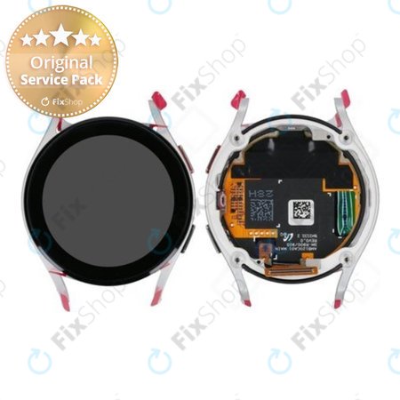 Samsung Galaxy Watch 5 40mm R900 - LCD Display + Touch Screen + Frame (Silver) - GH82-30040C Genuine Service Pack