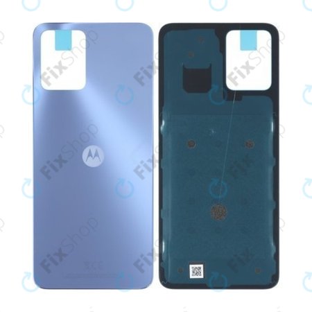 Motorola Moto G13 - Battery Cover (Blue Lavender) - 5S58C22333 Genuine Service Pack