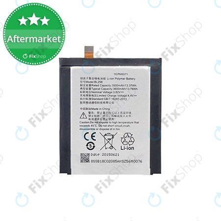 Lenovo VIBE X3 X3a40 - Battery BL258 3600mAh