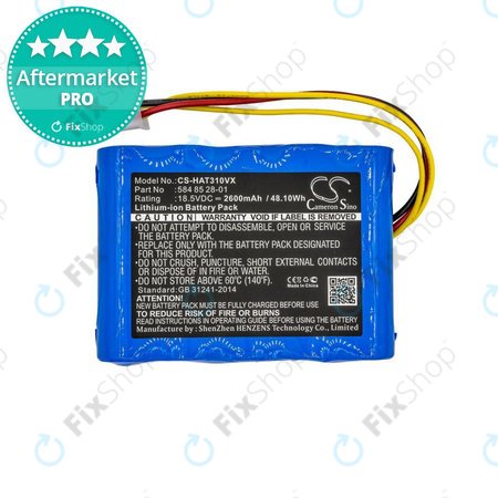 Gardena R100Li-series, Husqvarna 300, 400-series - Battery 584 85 28-01 2600mAh HQ